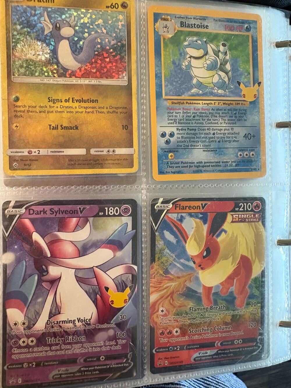 Pokémon Card Collection Binder 250+ Cards Vintage,  EX, VMAX, Holos ENG/JPN